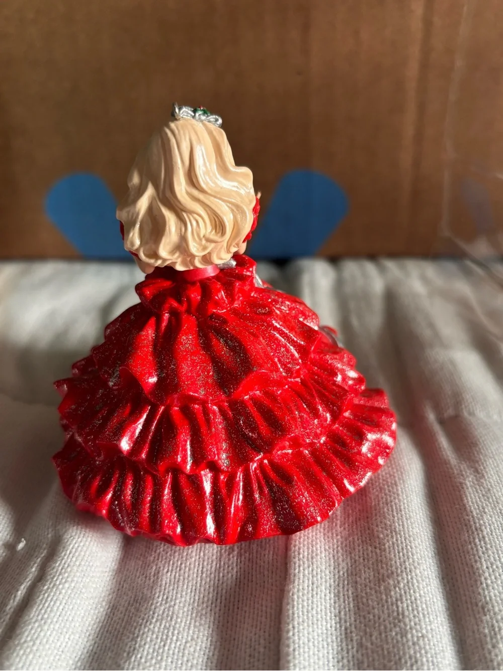 Hallmark Keepsake Ornament 1988 Happy Holiday Barbie Doll 1996 Club Edition 1st.